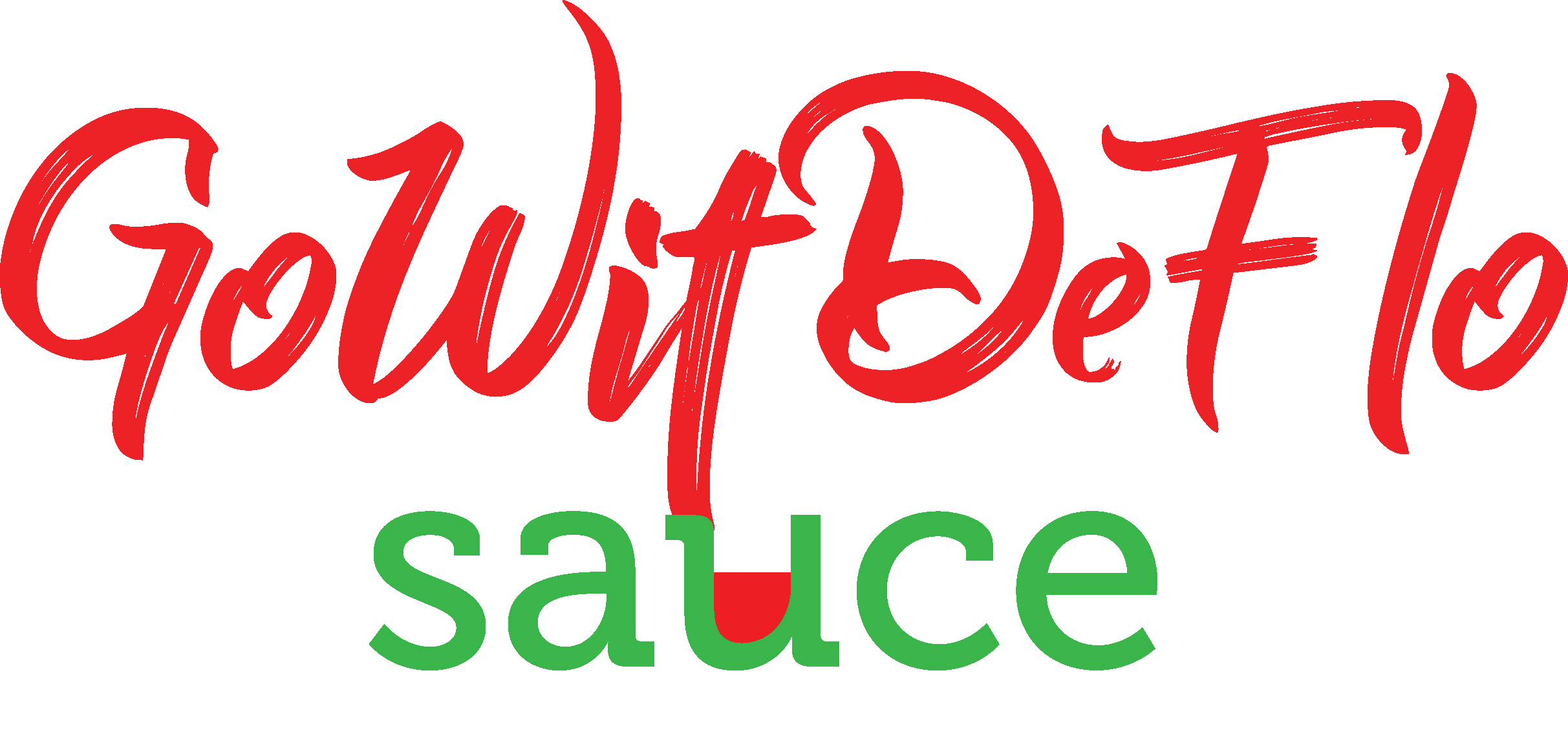 GoWitDeFlo Sauce coming soon in mild, medium, and hot flavours.