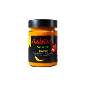 GoWitDeFlo Medium Spicy Sauce 314g – Gourmet Pepper Sauce
